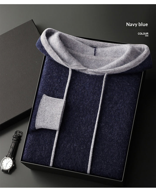 Suéter Hoodie Tejido con Capucha - Image 11