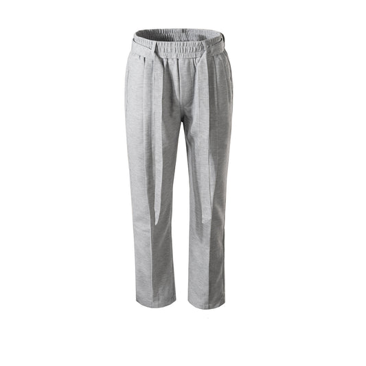Pantalones de Descanso Rectos Unisex con Cinturón