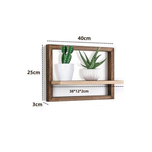 Marco Fotográfico de Madera para Pared con Almacenamiento Aromaterápico - Image 13