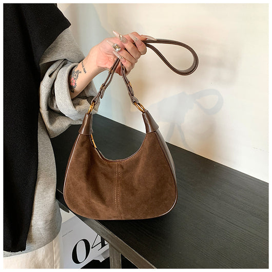 Bolsa Crossbody Retro Versátil con Textura Abrasiva - Image 18