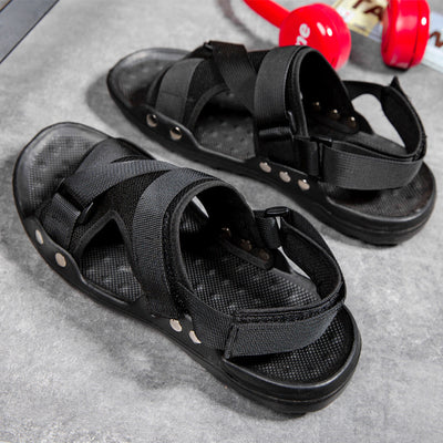 Sandalias Romanas Casuales para Hombre con Velcro - Image 13
