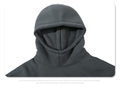 Sudadera con Capucha Acolchada de Terciopelo y Contraste de Colores - Image 8