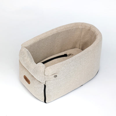 Asiento de Auto para Perros Pequeños y Gatos - Transportín Portátil con Seguridad - Image 5