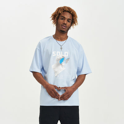 Camiseta Estilo Urbano Americana Unisex