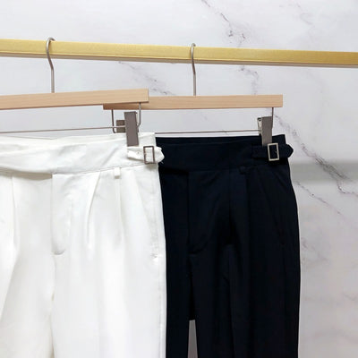 Pantalones Cortos Rectos Blancos para Hombre - Estilo Verano - Image 5
