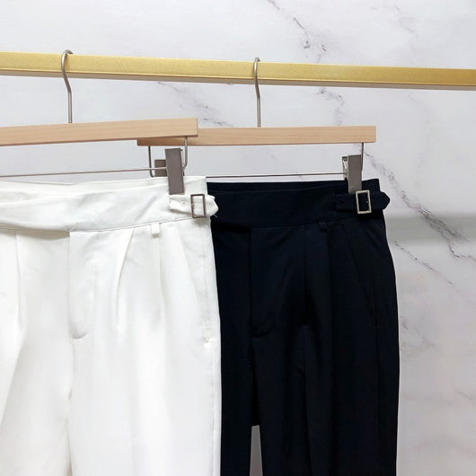 Pantalones Cortos Rectos Blancos para Hombre - Estilo Verano - Image 5