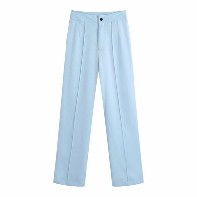 Traje Ejecutivo Cruzado con Pantalón Recto - Image 12