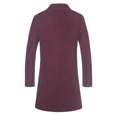 Chaqueta Casual de Botón Único en Colores Sólidos - Image 7