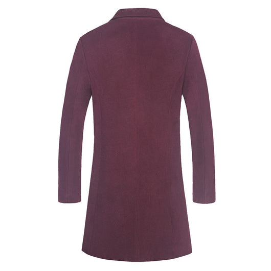 Chaqueta Casual de Botón Único en Colores Sólidos - Image 7
