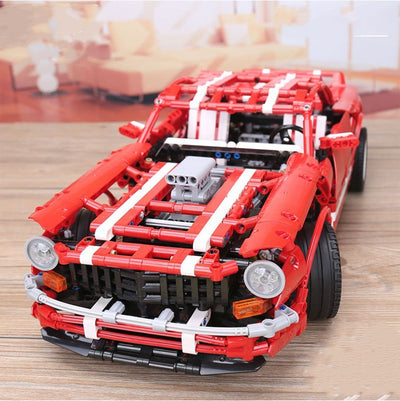 Bloques de Construcción Puzzle Modelo de Auto Serie Tecnología - Image 4