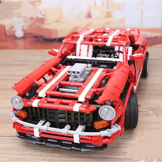 Bloques de Construcción Puzzle Modelo de Auto Serie Tecnología - Image 4