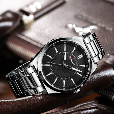 Reloj Empresarial Impermeable para Hombre con Cierre de Barra - Image 23