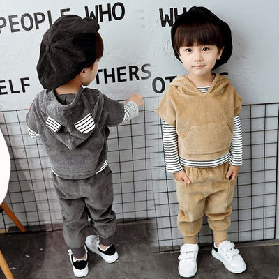 Traje Elegante para Niño - Conjunto Formal Cálido y Sofisticado - Image 4