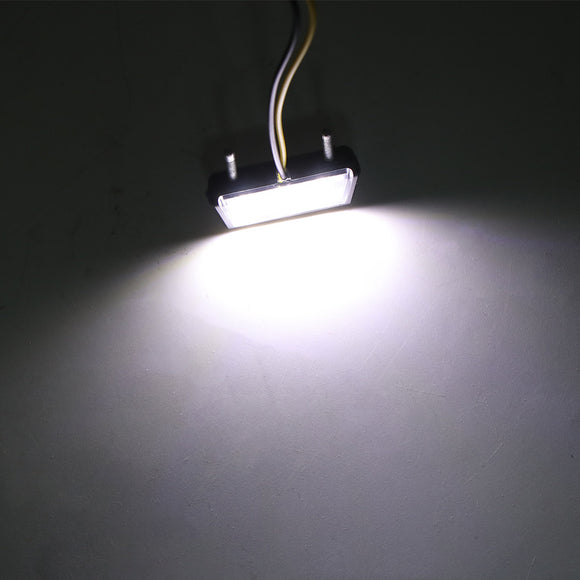 Luz LED para Placa de Matrícula de Motocicleta - Diseño Moderno y Funcional