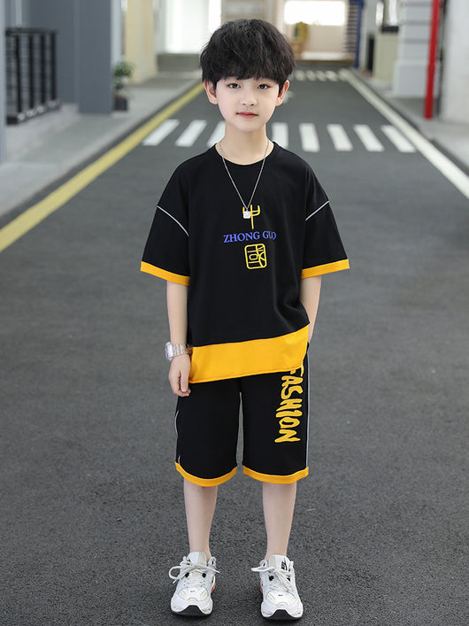 Conjunto Infantil Estampado de Dos Piezas