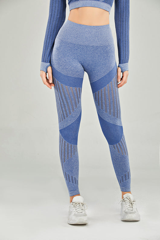 Leggins Levantacaderas Peach con Malla Deportiva - Image 20
