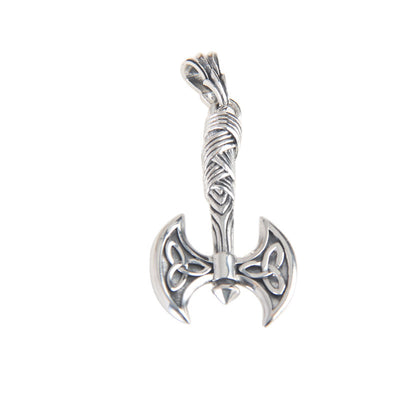 Colgante Hacha Vikinga en Plata Pura - Image 5