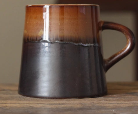 Taza de Cerámica Retro Esmerilada con Diseño Creativo - Image 11