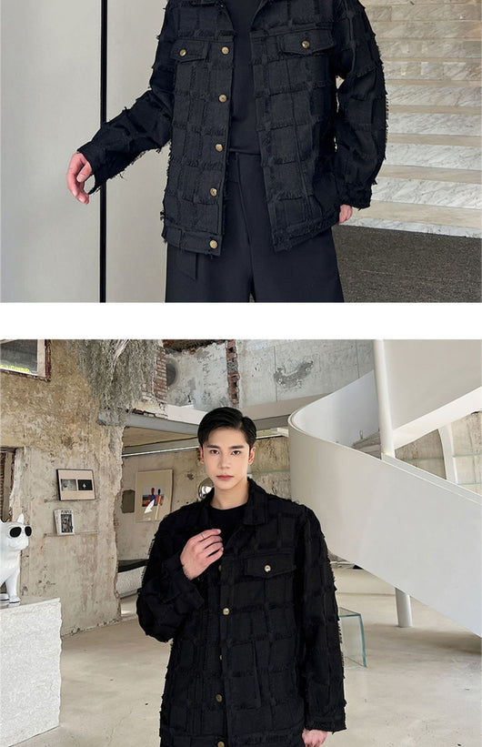 Chaqueta Casual Yamamoto para Hombre - Estilo Urbano Moderno - Image 9