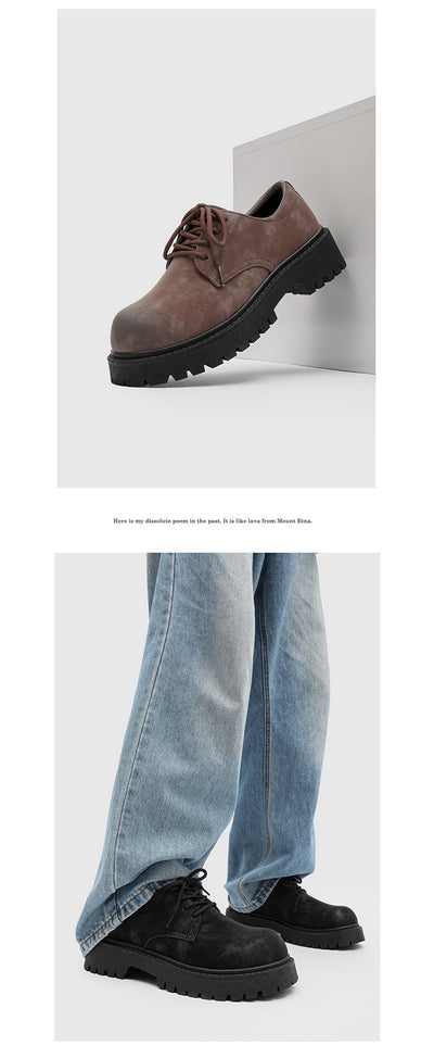 Botas de Trabajo Retro Bajas para Hombre - Invierno - Image 10