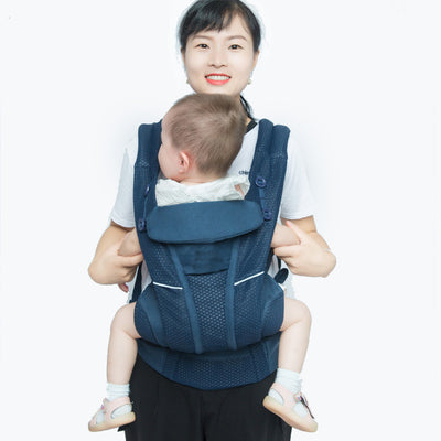 Portabebé Ergonómico 4 en 1 Transpirable con Asiento de Cadera - Image 9