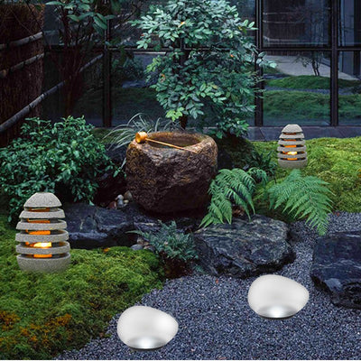 Luz Solar Decorativa de Jardín con Piedras Luminosas para Exteriores - Image 2