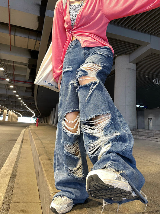 Pantalones Anchos Slim Mopping para Mujer - Image 12