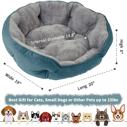 Cama Redonda Acogedora para Mascotas - Image 42