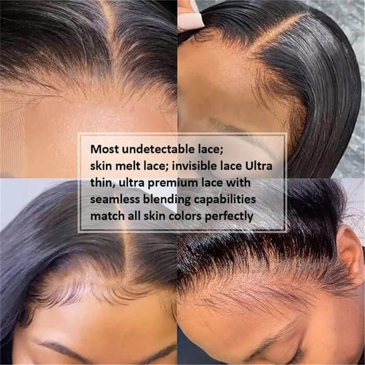 Peluca Frontal de Encaje Natural - Estilo Europeo y Americano para Todos los Tonos de Piel - Image 5