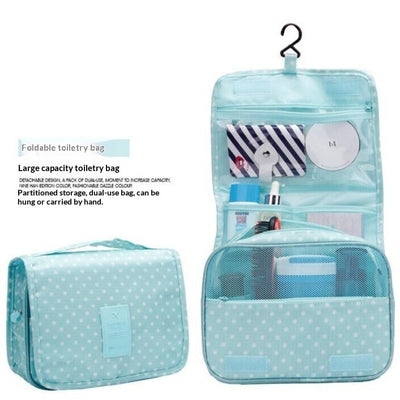 Bolsa de Aseo Viajera de Gran Capacidad Impermeable y Resistente Estilo Coreano - Image 9