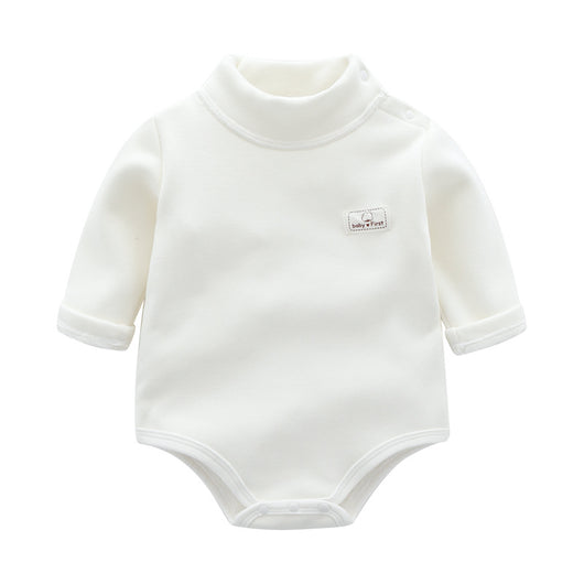 Pijama Gateador Terciopelo Cálido con Diseño Triangular para Bebé - Image 5