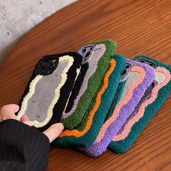 Funda Espejo con Parches para Celular