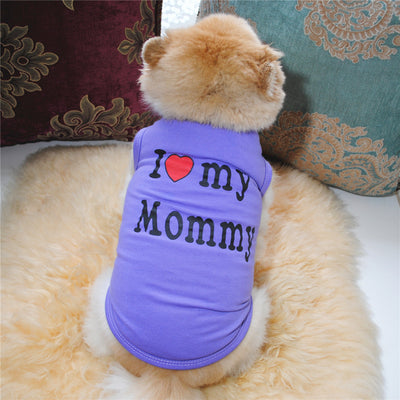 Chaleco para Mascotas Estilo Clásico Mamá Papá - Image 41