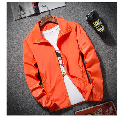 Chaqueta Tallas Grandes Primavera Otoño con Cuello Alzado - Image 10