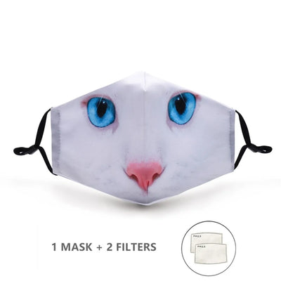 Máscara de Camuflaje con Diseño de Gancho para Oreja - Image 3