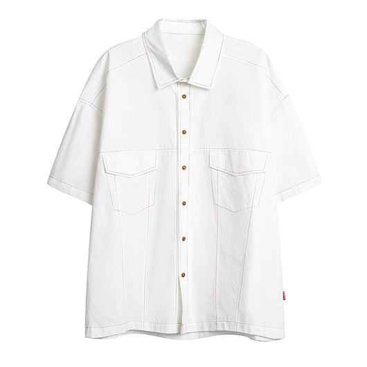 Camisa Suelta de Manga Corta Unisex - Image 3