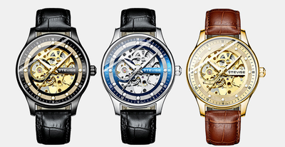 Reloj Mecánico Resistente al Agua con Diseño Hueco Moderno - Image 10