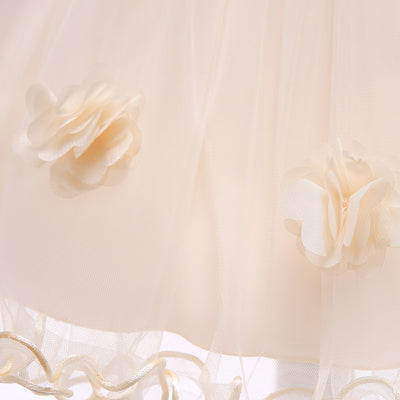 Vestido de Fiesta Infantil con Falda Tutú de Flores - Hecho a Mano - Image 13