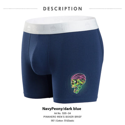 Calzoncillos Boxer Briefs de Algodón con Estampado Floral para Hombre - Image 5