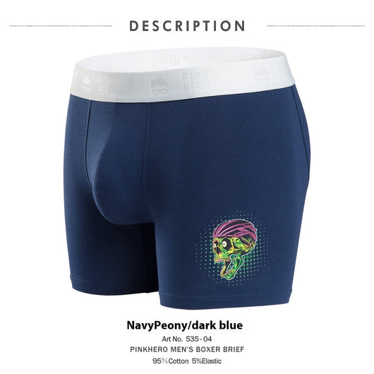 Calzoncillos Boxer Briefs de Algodón con Estampado Floral para Hombre - Image 5