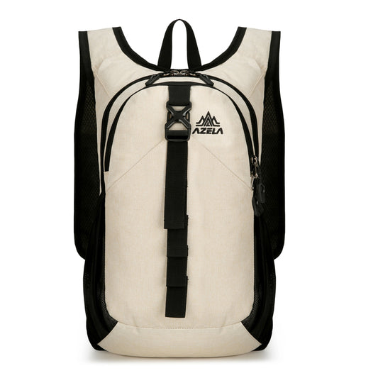 Mochila Casual AZELA Púrpura Ligera, Daypack Multicompartimento con Malla Transpirable