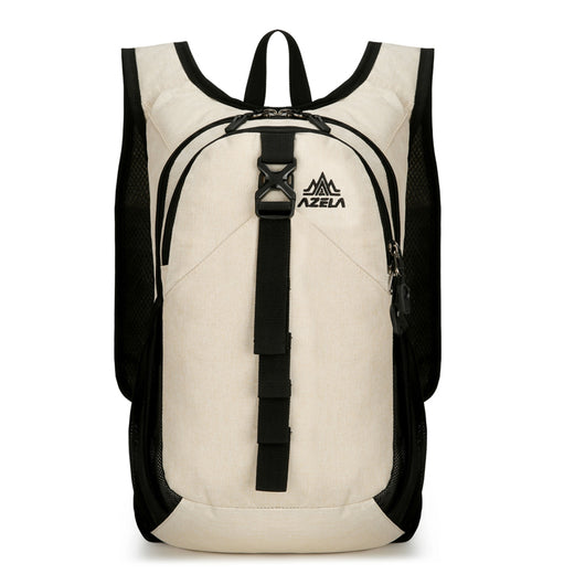 Mochila Casual AZELA Púrpura Ligera, Daypack Multicompartimento con Malla Transpirable
