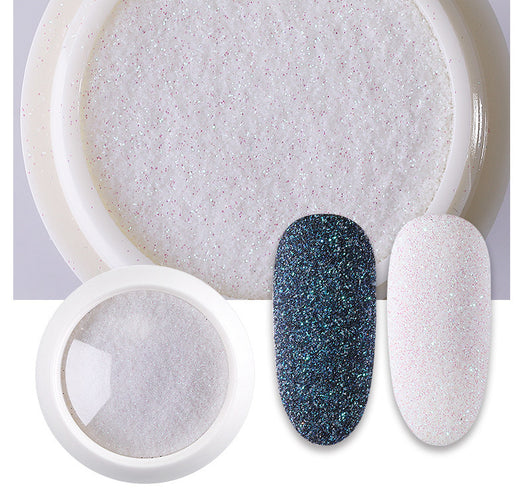 Polvo de Lana para Uñas - Efecto Suéter Brillante - Image 4