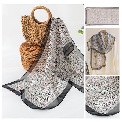 Pañuelo de Seda Mulberry Estampado para Mujer - Image 10