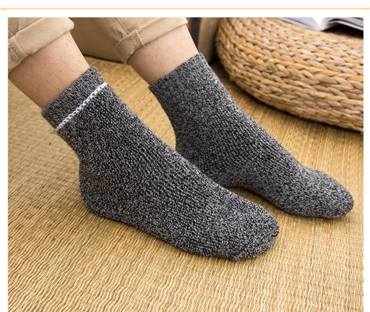 Calcetines Térmicos Largos para Hombre con Forro de Terciopelo y Lana - Image 22