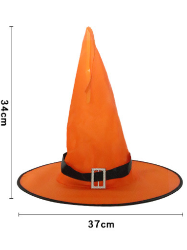 Sombrero de Bruja con Luces LED y Orejas de Elfo - Decoración Halloween para Niños - Image 15