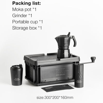 Set de Café Portátil para Camping y Aventuras al Aire Libre - Image 7
