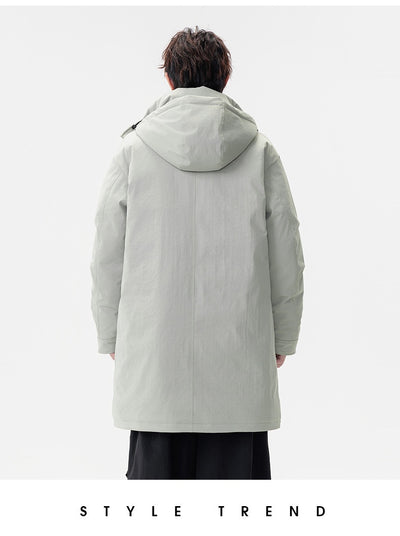 Abrigo Hombre Suelto Impermeable Moderno y Cálido - Image 19