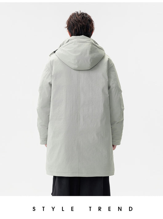 Abrigo Hombre Suelto Impermeable Moderno y Cálido - Image 19
