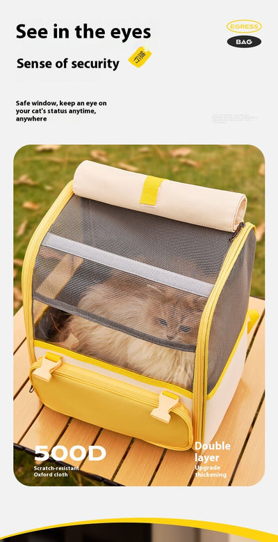 Mochila de Gran Capacidad para Mascotas - Diseño Elegante y Funcional - Image 19